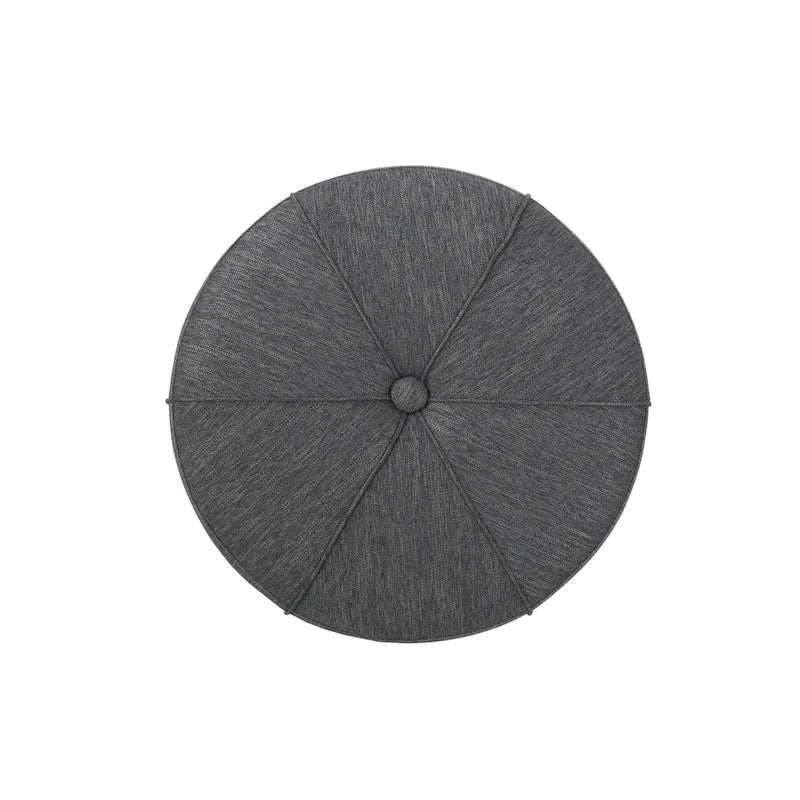 Birdsong Upholstered Round Ottoman by Christopher Knight Home
