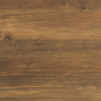 Table basse emboîtable ronde marron deux pièces