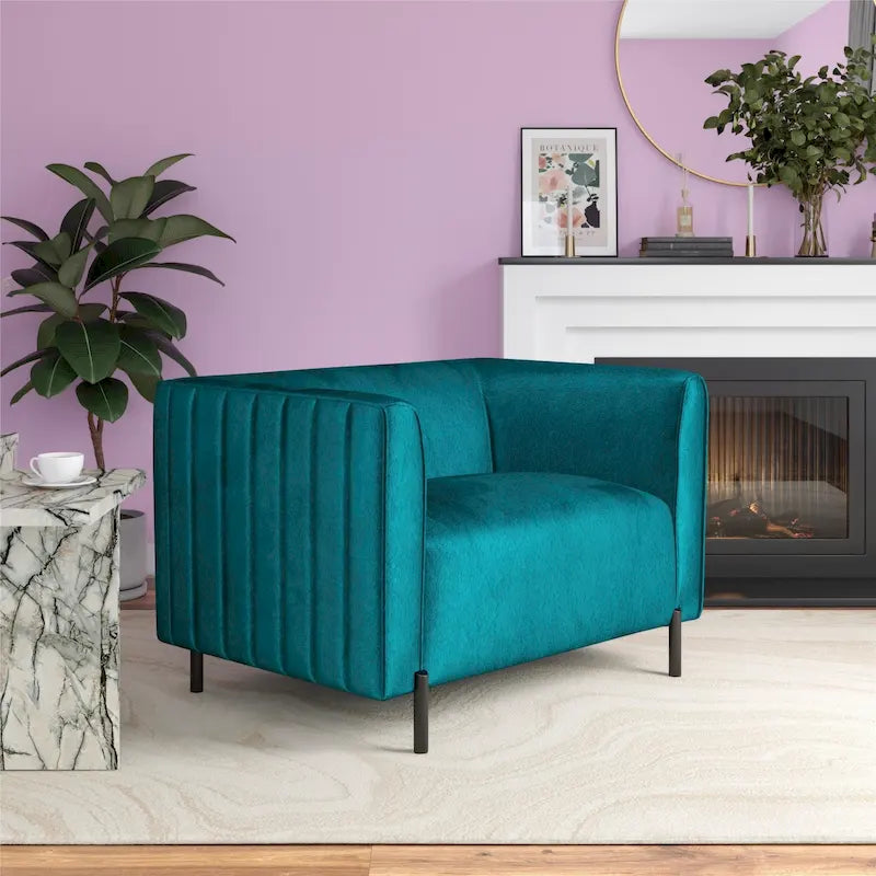 CosmoLiving Blair Upholstered Accent Chair and a Half