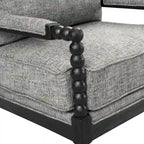 Chaise à barreaux