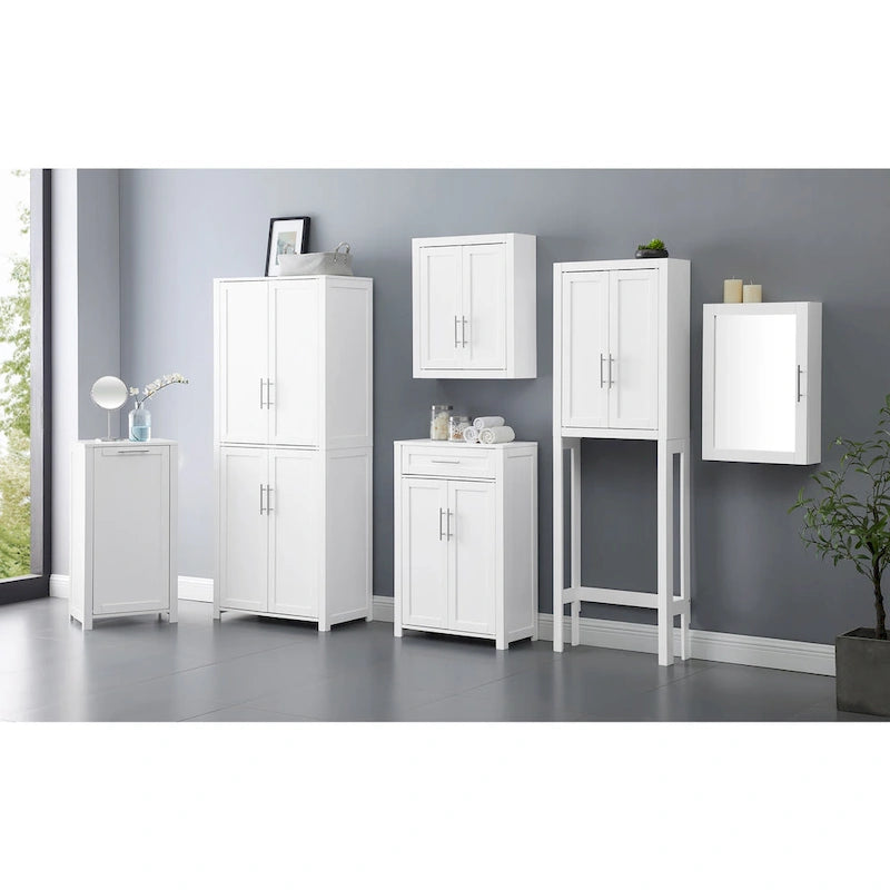 Crosley Savannah 6-shelf Pantry Storage Cabinets (Set of 2) - 56 w x15 d x 67 h