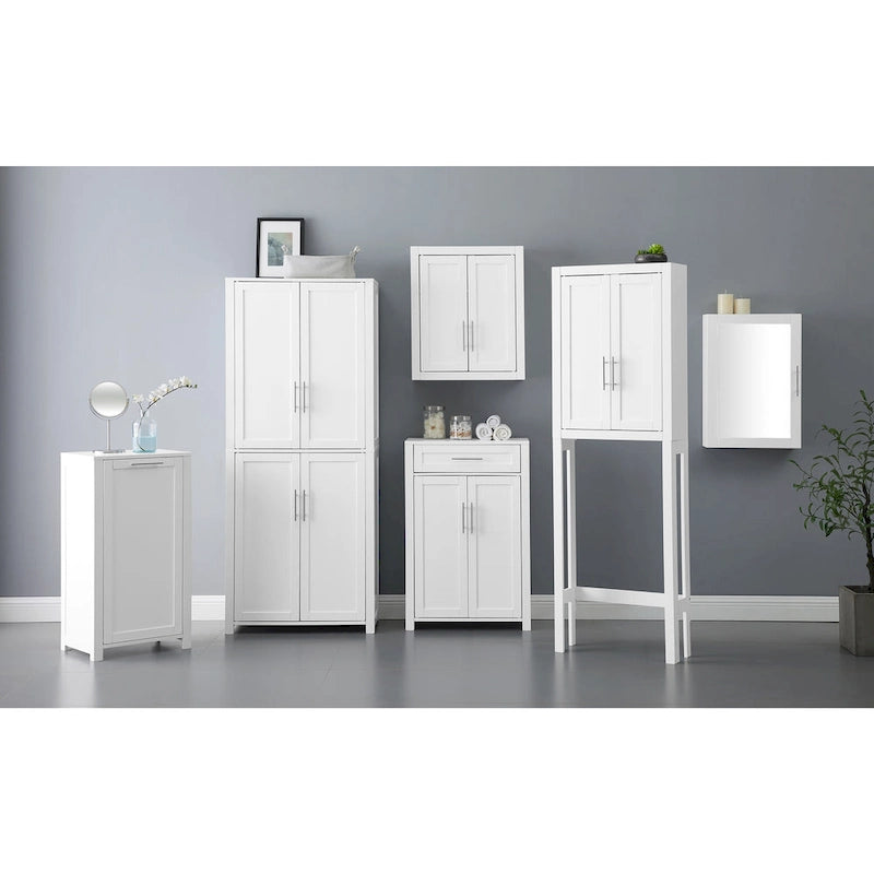 Crosley Savannah 6-shelf Pantry Storage Cabinets (Set of 2) - 56 w x15 d x 67 h