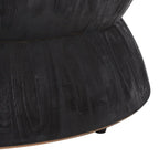 Table basse ronde moderne. - 30 cm de large x 30 cm de long x 14 cm de haut - 30 cm de large x 30 cm de profondeur x 14 cm de haut