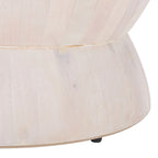 Table basse ronde moderne. - 30 cm de large x 30 cm de long x 14 cm de haut - 30 cm de large x 30 cm de profondeur x 14 cm de haut