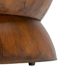 Table basse ronde moderne. - 30 cm de large x 30 cm de long x 14 cm de haut - 30 cm de large x 30 cm de profondeur x 14 cm de haut