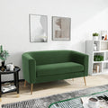 Mava Textured Fabric Loveseat by Christopher Knight Home