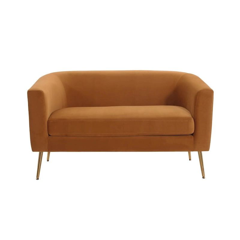 Mava Textured Fabric Loveseat by Christopher Knight Home