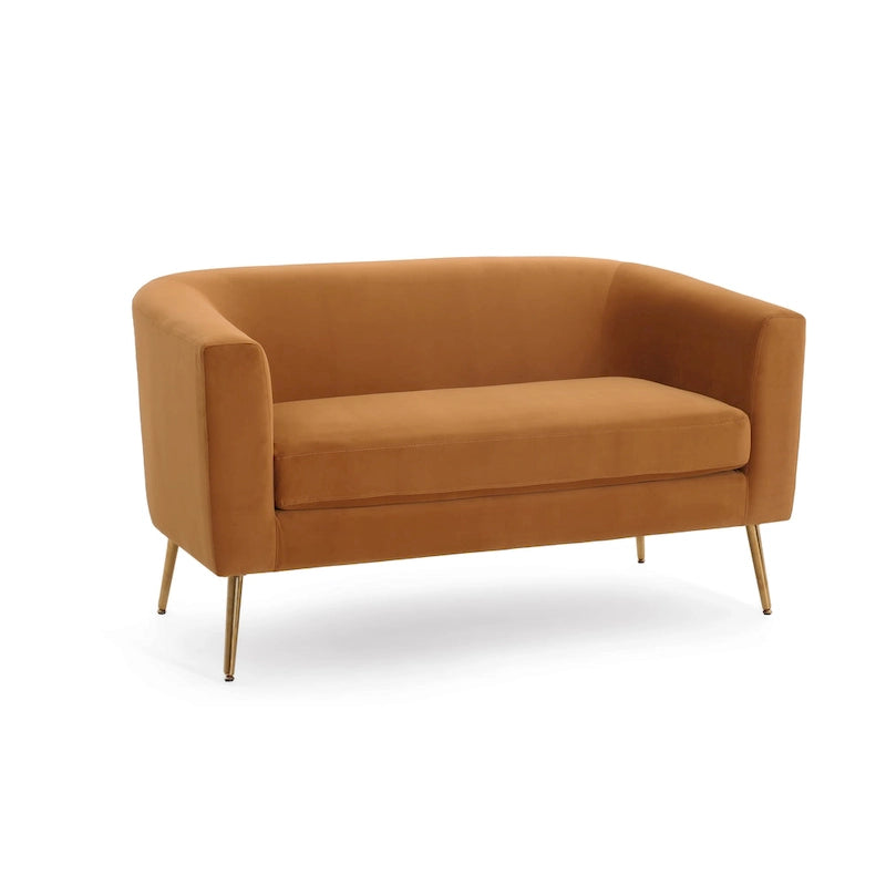 Mava Textured Fabric Loveseat by Christopher Knight Home