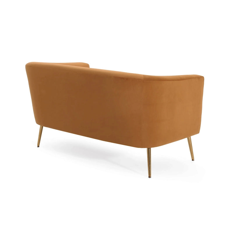 Mava Textured Fabric Loveseat by Christopher Knight Home