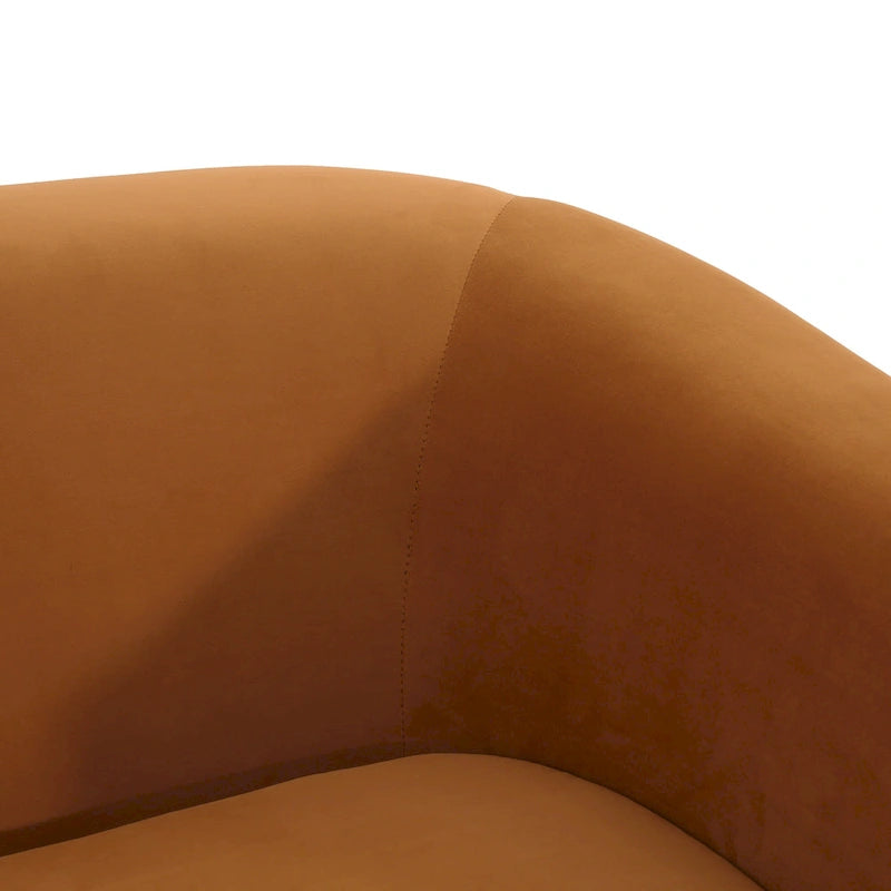 Mava Textured Fabric Loveseat by Christopher Knight Home