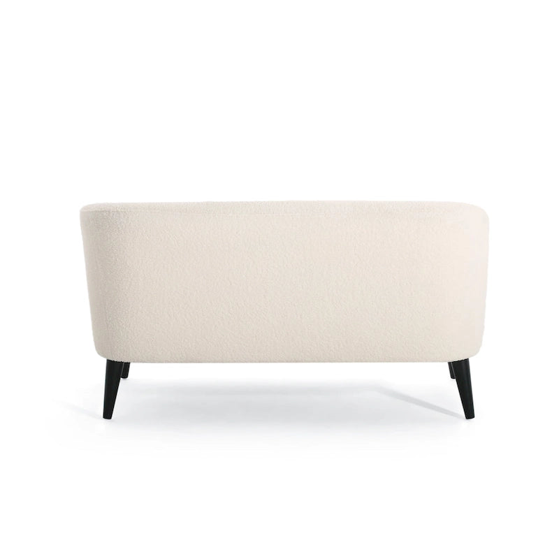 Mava Textured Fabric Loveseat by Christopher Knight Home
