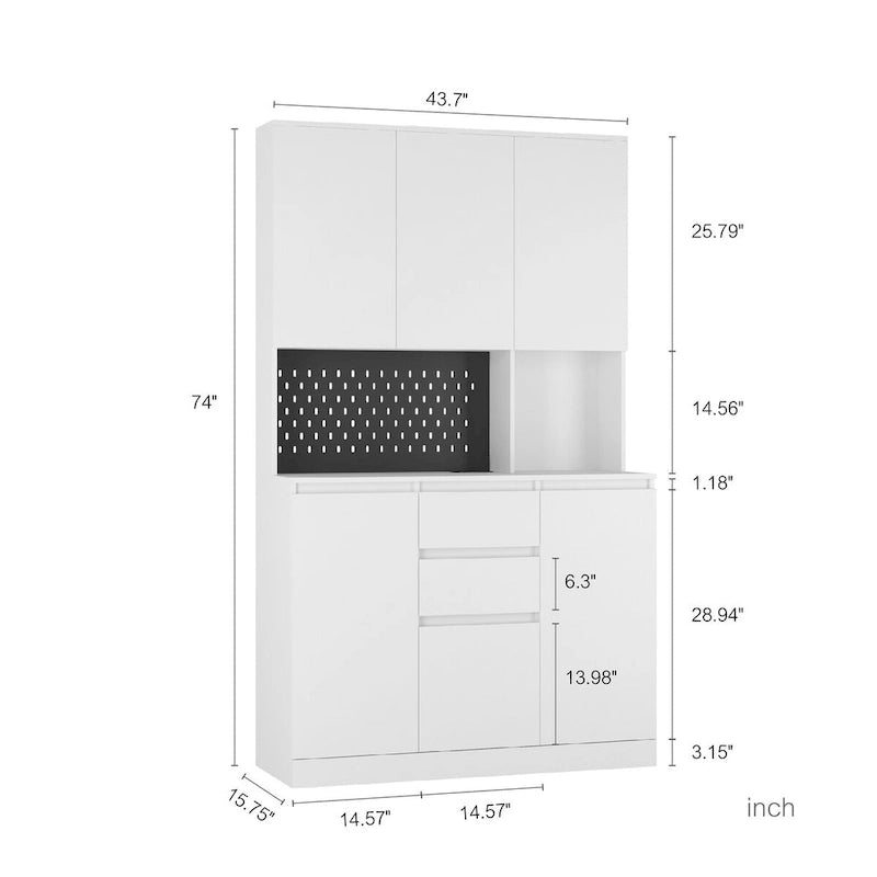 Freestanding kitchen storage